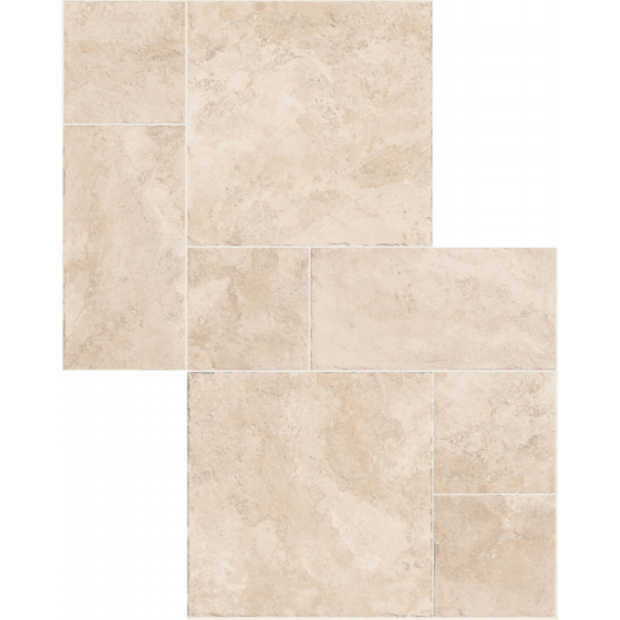 Modula Augusta Beige 100×100 ματ πορσελανάτο πλακάκι rustic